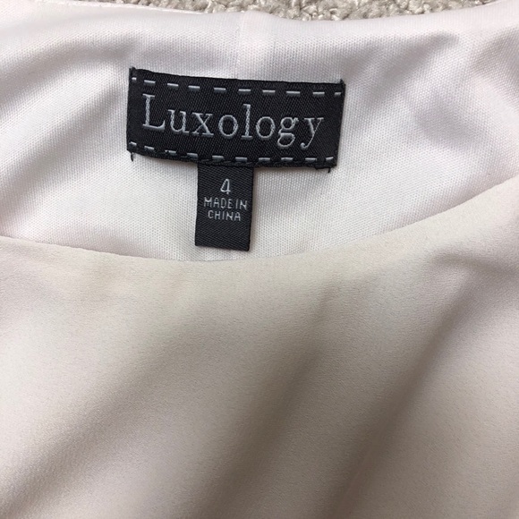 Luxology • Ivory Boho Print Cold Shoulder Dress 4 - Picture 11 of 12